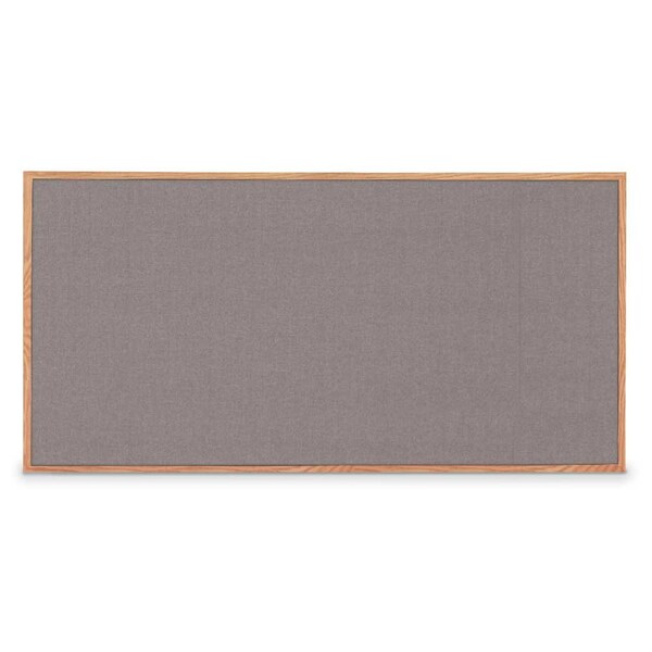 United Visual Products Combo Board, 96"x48", Bronze Frame/White Porcelain & Forbo UVDECORK9648BZ-WHTPORC-FORBO - main